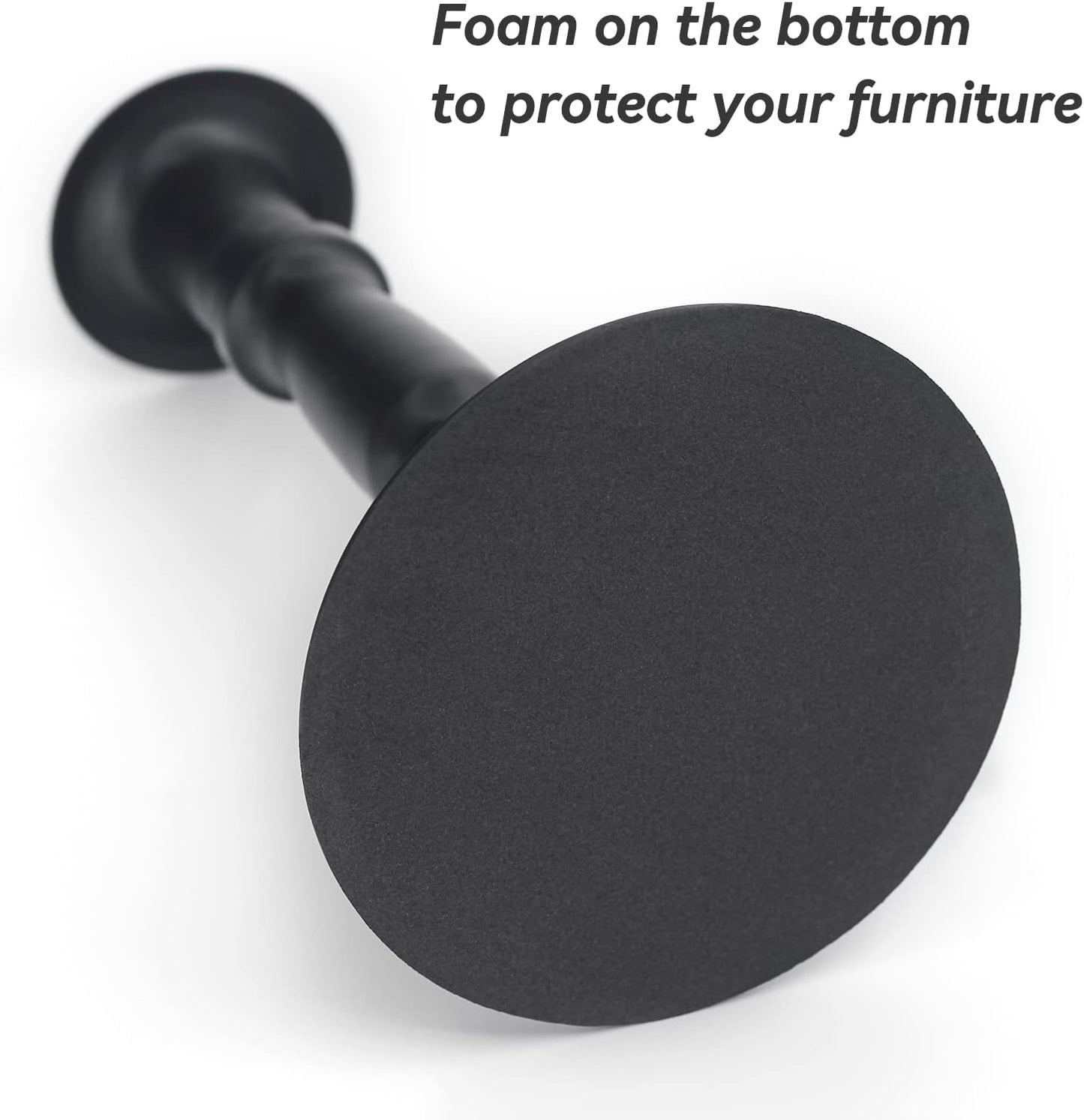 Matte Black Iron Taper Candle Holder – Slim Minimal Candle Stand (7/8” Candles)