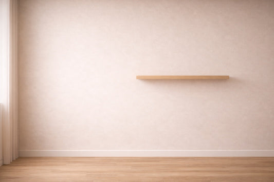 Why Floating Shelves Help Space