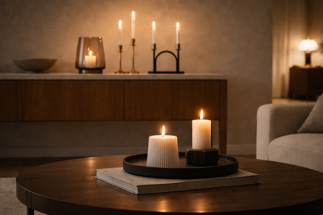 Modern Candle Styling