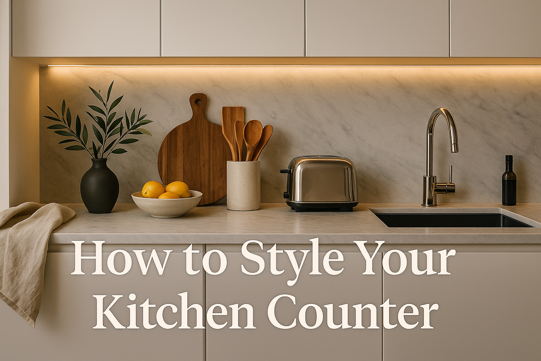 How to Style Your Kitchen Counter