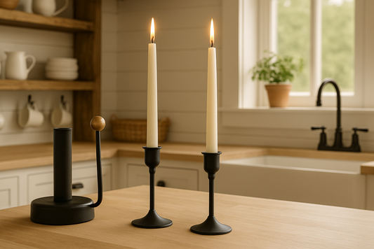 Warm Farmhouse Candle Styling Ideas for a Cozy Kitchen Glow