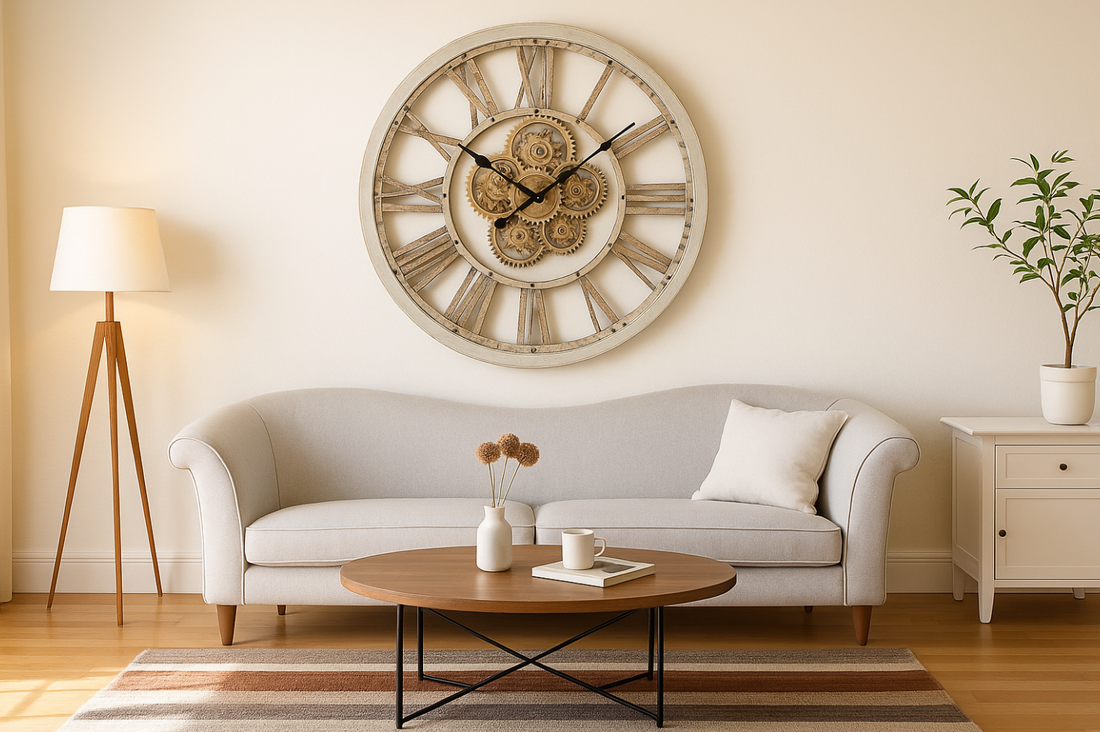 Timeless Wall Clock Décor to Transform Your Living Room