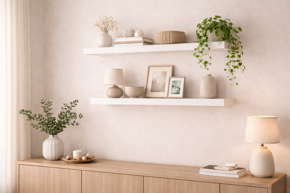 Simple Wall Shelves for Home: Clean Storage That Improves Everyday Spaces