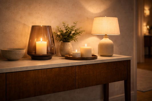 Decorative Candle Layout