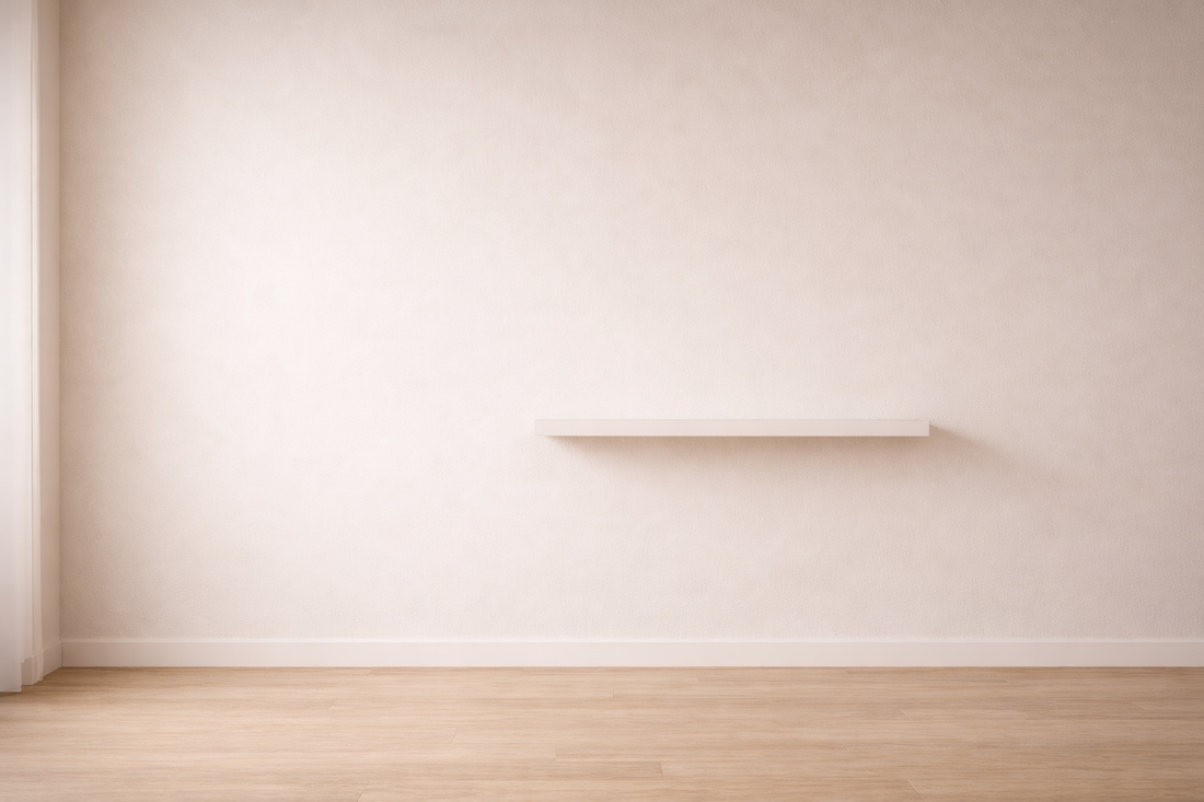 Why Floating Shelves Make Rooms Look Bigger