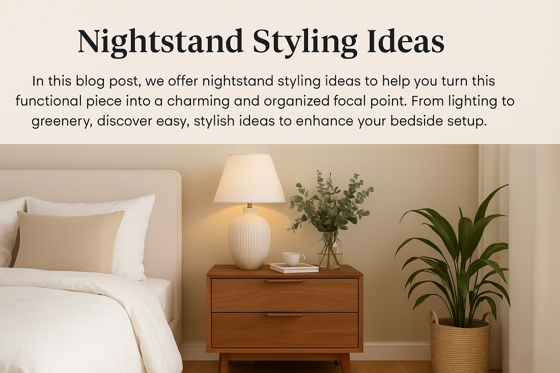 Nightstand Styling Ideas for a Calm and Beautiful Bedroom