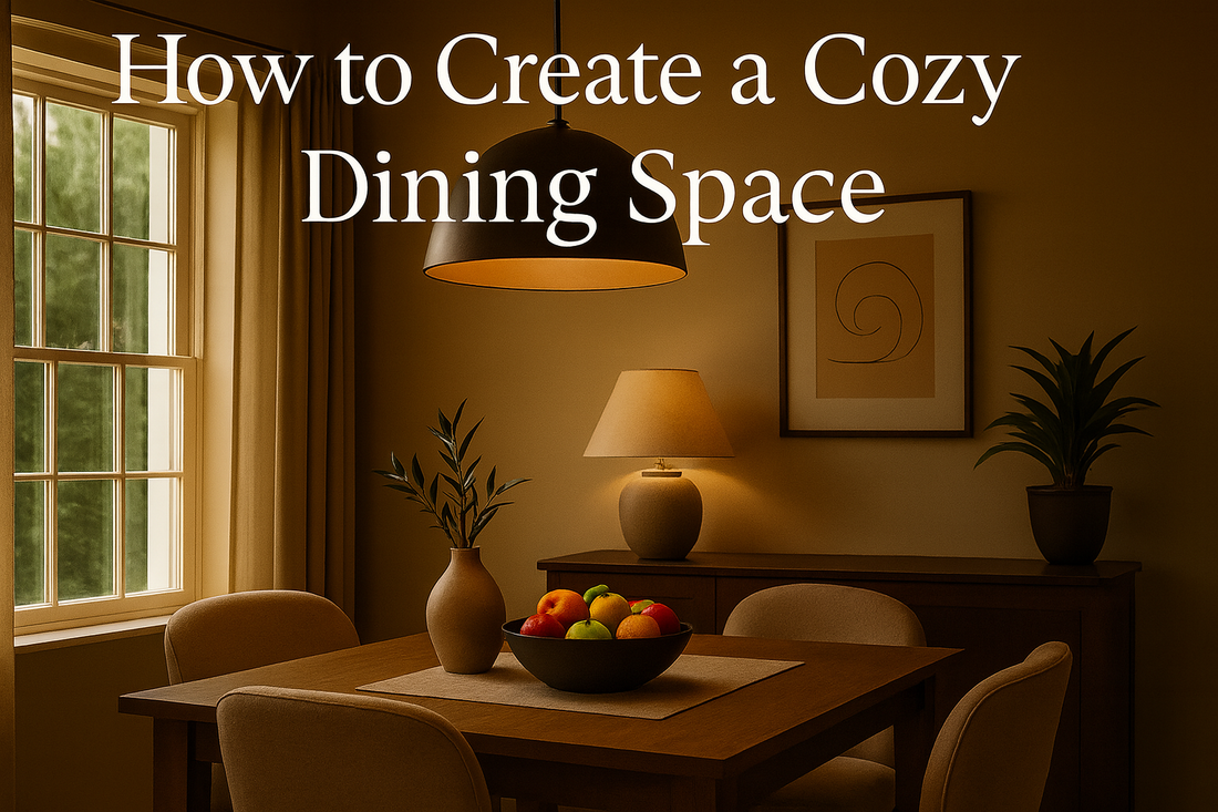 How to Create a Cozy Dining Space