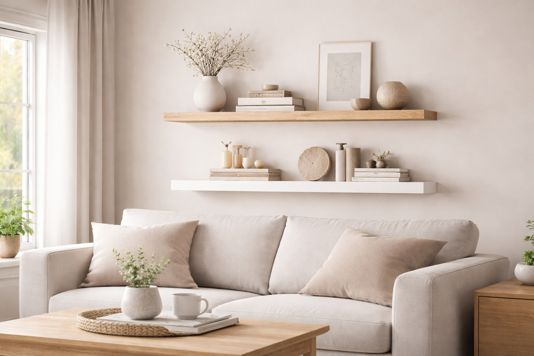Floating Shelves for Modern Homes