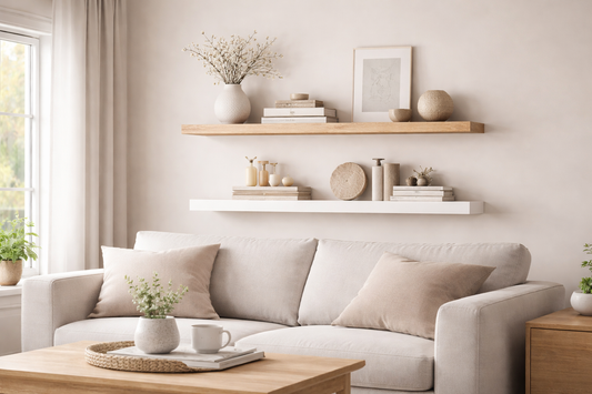 Floating Shelves for Modern Homes