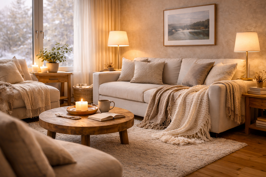 Best Throw Blankets for a Cozy Winter Living Room
