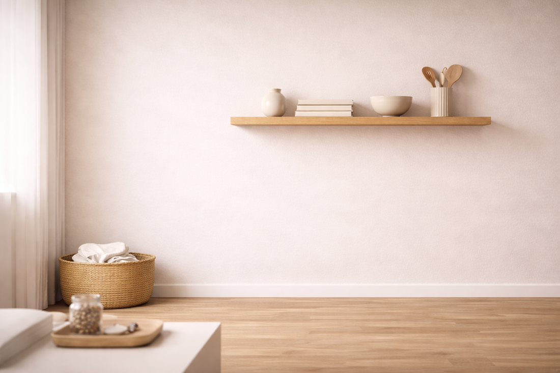 Open Shelf Decor