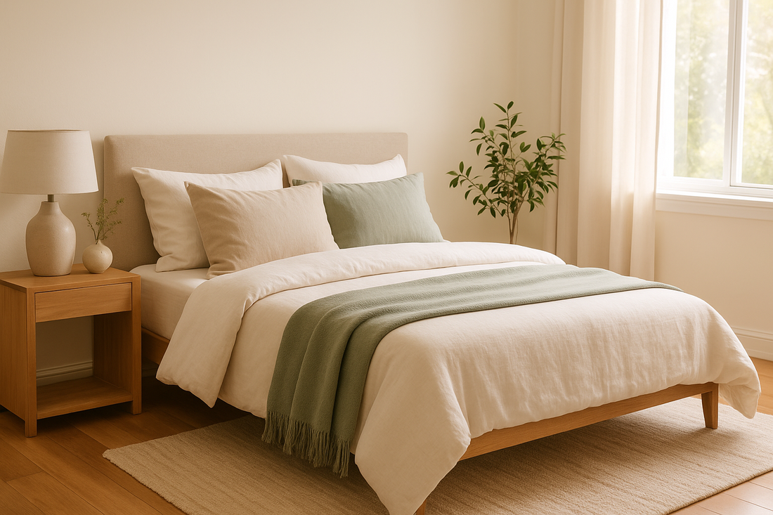 Bedding Color Tips for a Calm Space
