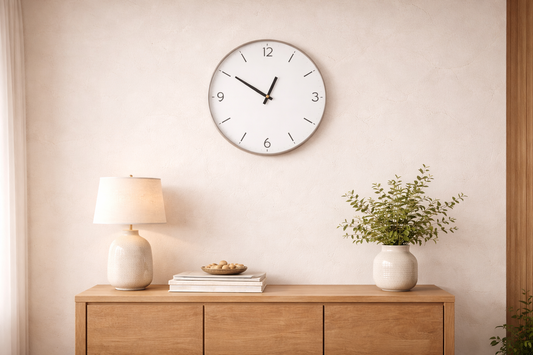Quiet Clock Decor