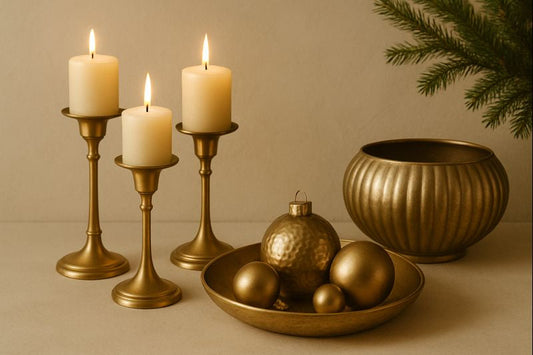 How to Use Metallic Accents for Holiday Elegance