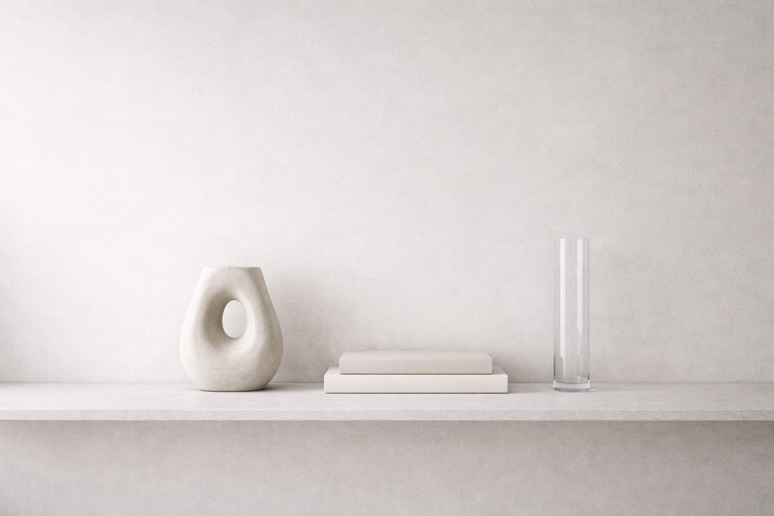 Organized decor layout for daily living