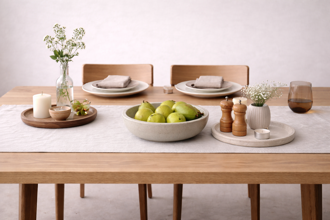 Calm Table Setup