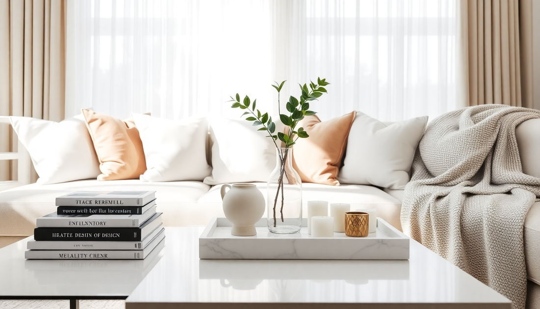 Elevate Your Living Room with These Coffee Table Styling Tips