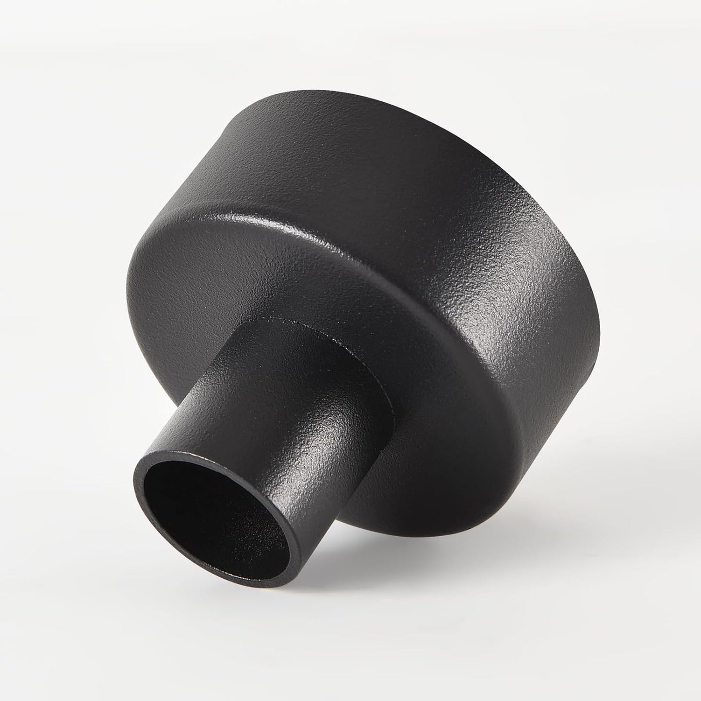 Black Candlestick Holders Set of 4 – Vintage Metal Taper Candle Holders for Table Decor