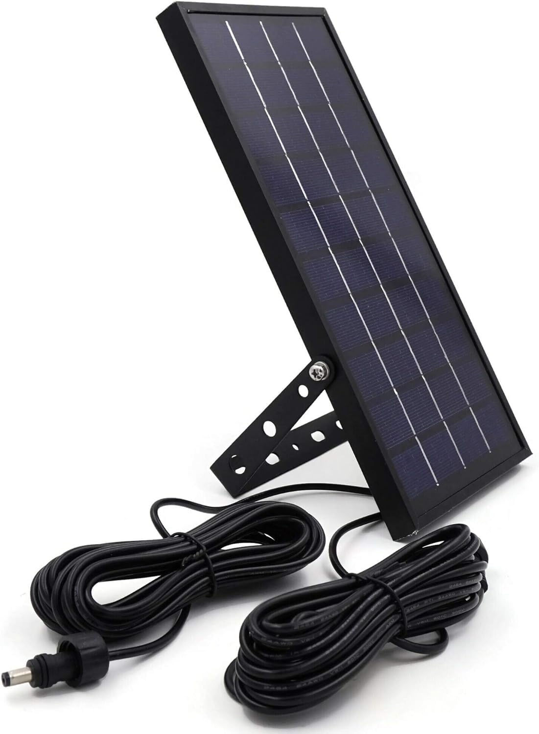 4-Spotlight Mini 50X Solar-Powered LED Spotlight (Cool White LED), Black Finish, Outdoor Garden Yard Landscape Downlight