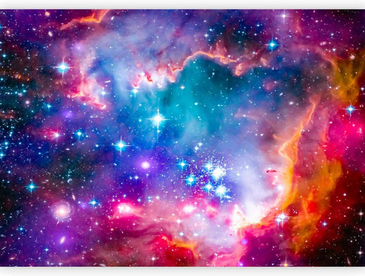 artgeist Premium Wall Mural Abstract 79x55 in - XXL Non-Woven Wallpaper Fleece Wall Decor Photo Print Picture Image Design Abstract Cosmos Sky Star i-G-10010-a-a