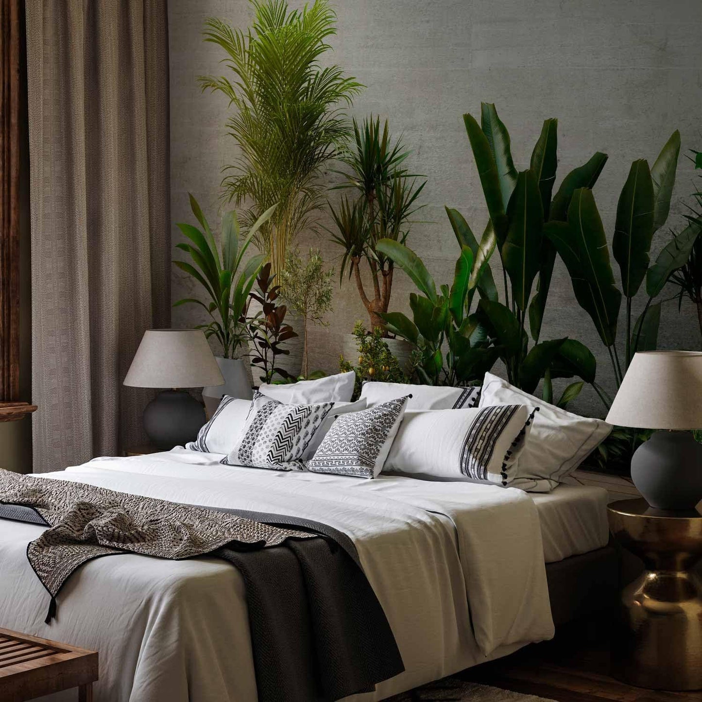 artgeist Wall Mural Nature 157x110 in - XXL Non-Woven Wallpaper Fleece Wall Decor Photo Print Picture Image Design Botanics Plants 3D Effect b-B-0600-a-a