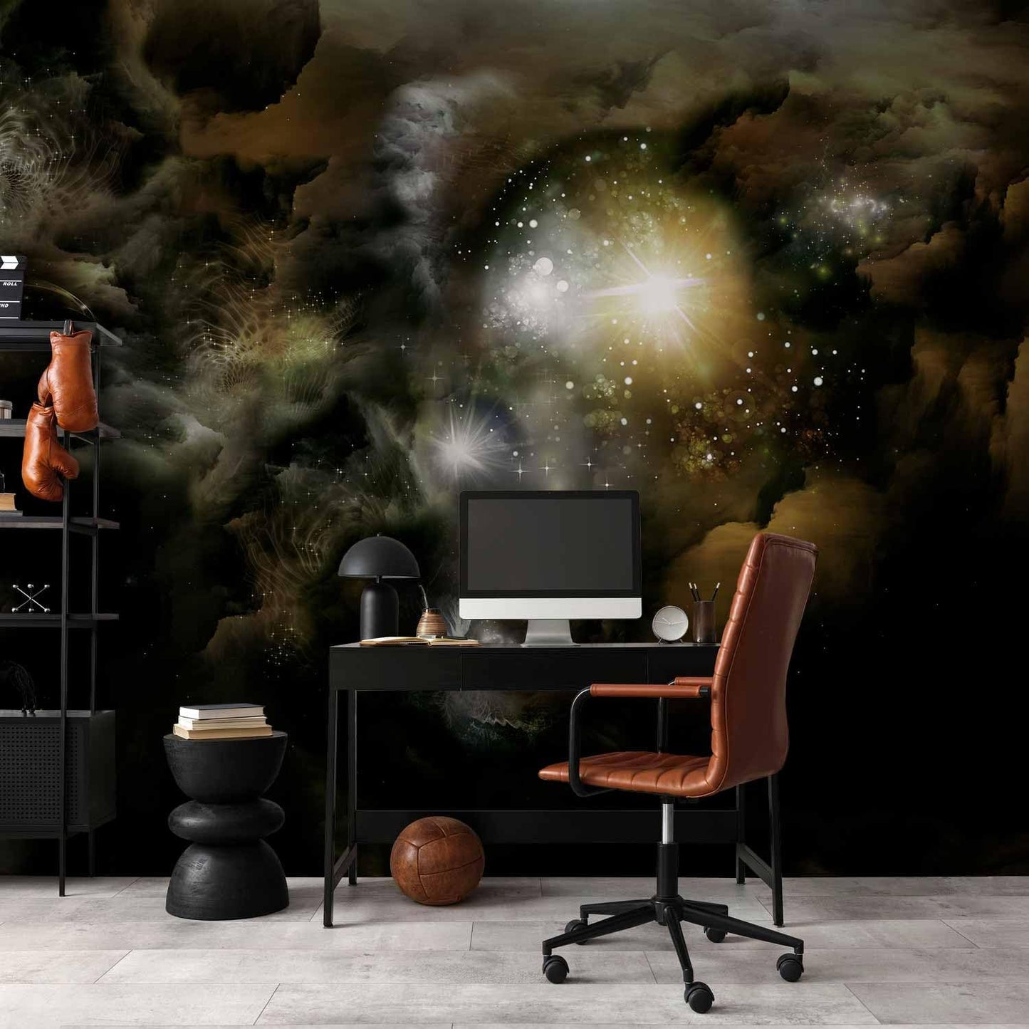 artgeist Premium Wall Mural Cosmos Galaxy 197x138 in - Non-Woven Wallpaper Fleece Wall Decor Photo Print Picture Image Design Home n-A-0027-a-b