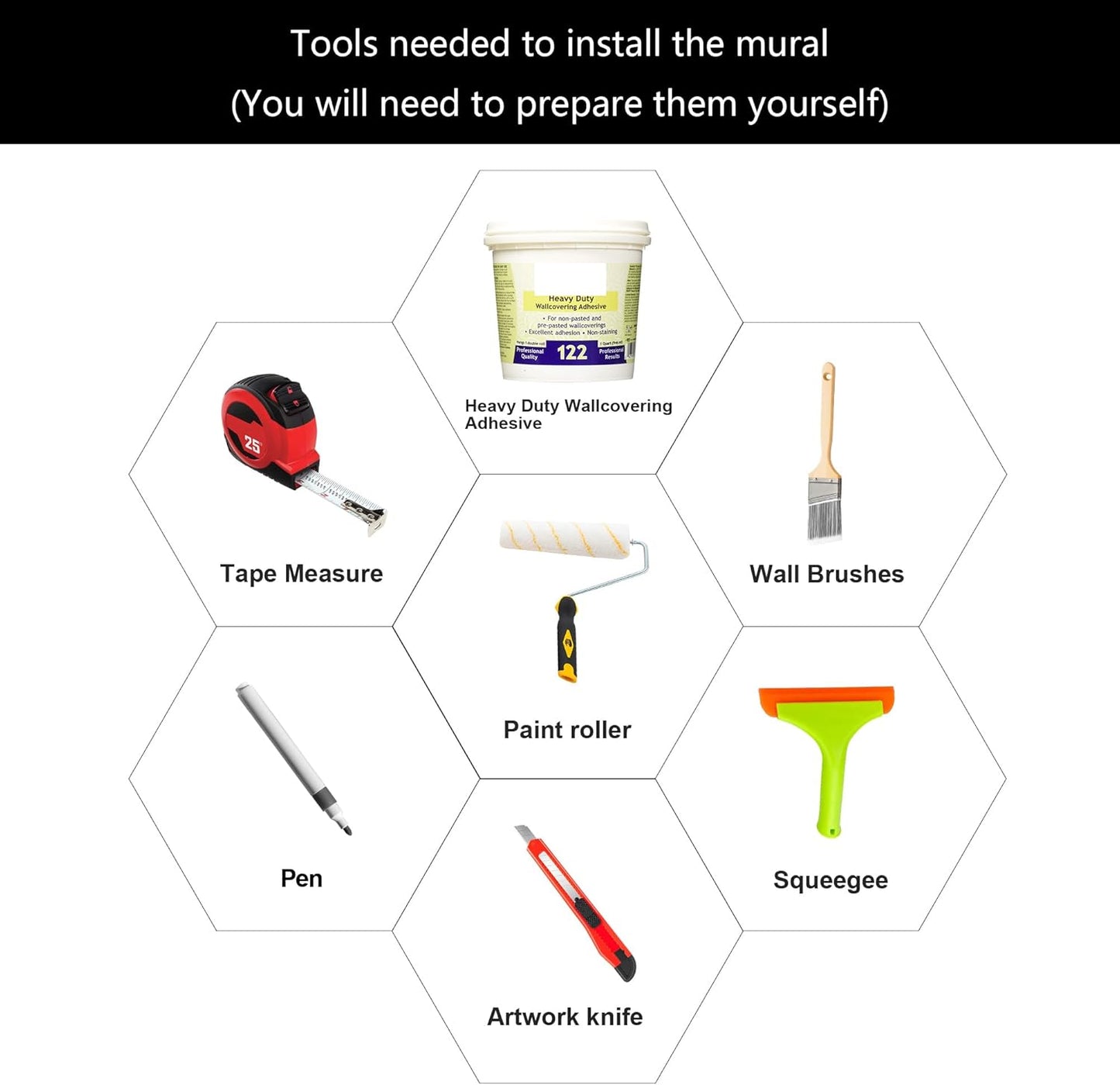 Blue and Gold Marble Wallpaper Abstract Art Background Wall Mural (Not Peel and Stick)