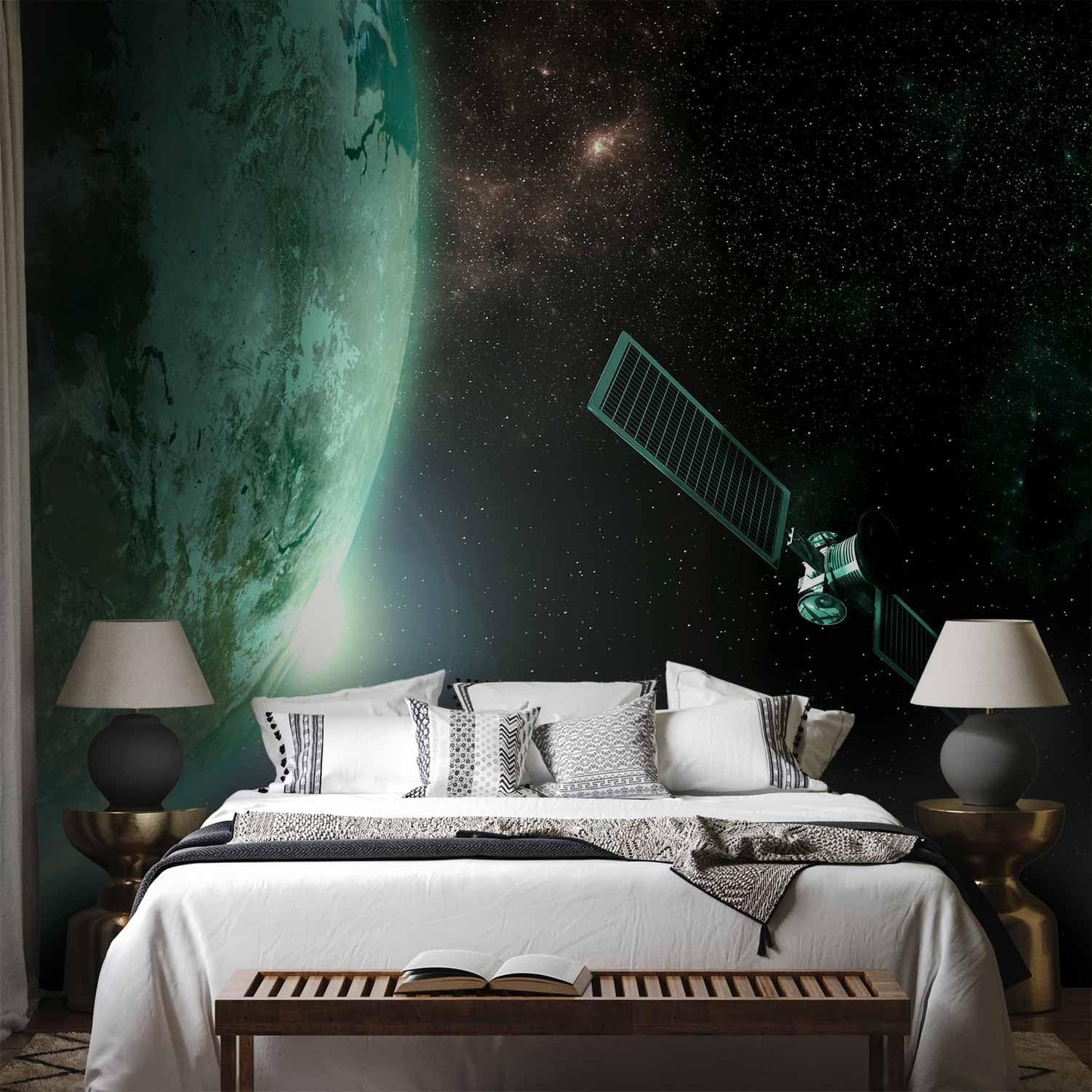 artgeist Wall Mural Cosmos Galaxy 98x69 in - XXL Non-Woven Wallpaper Fleece Wall Decor Photo Print Picture Image Design Home n-B-0007-a-b