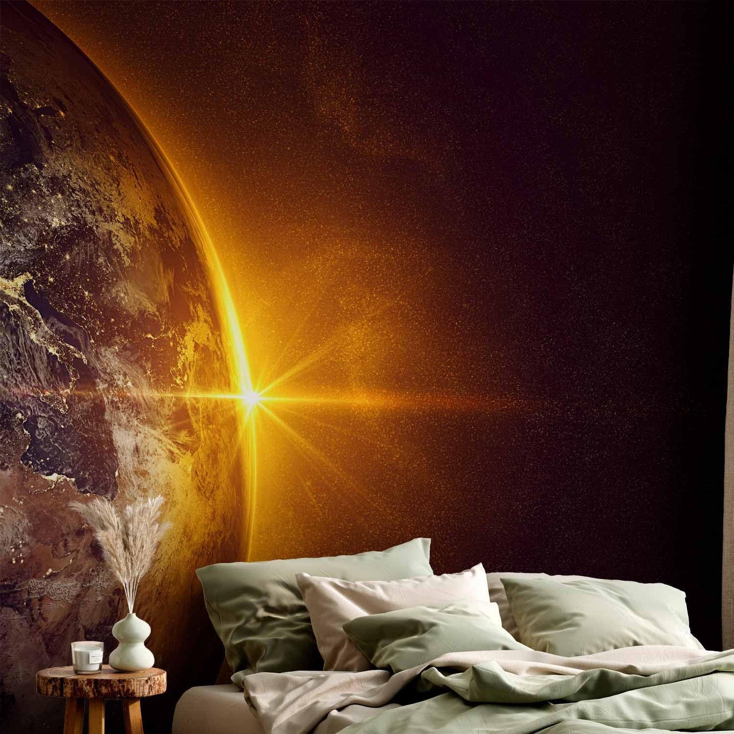 artgeist Premium Wall Mural Cosmos Galaxy 197x138 in - Non-Woven Wallpaper Fleece Wall Decor Photo Print Picture Image Design Home n-B-0003-a-a
