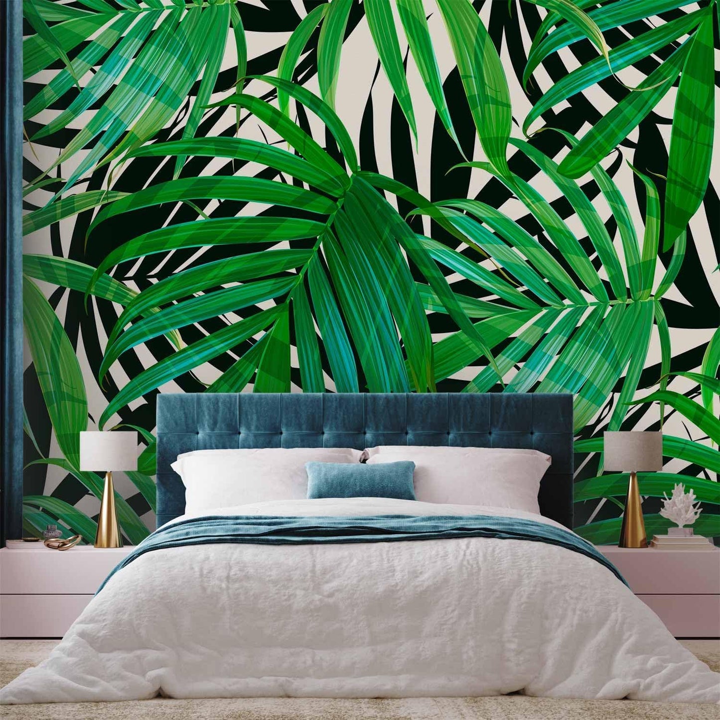 artgeist Premium Wall Mural Tropical 138x101 in - XXL Non-Woven Wallpaper Fleece Wall Decor Photo Print Picture Image Design Home b-B-0280-a-a